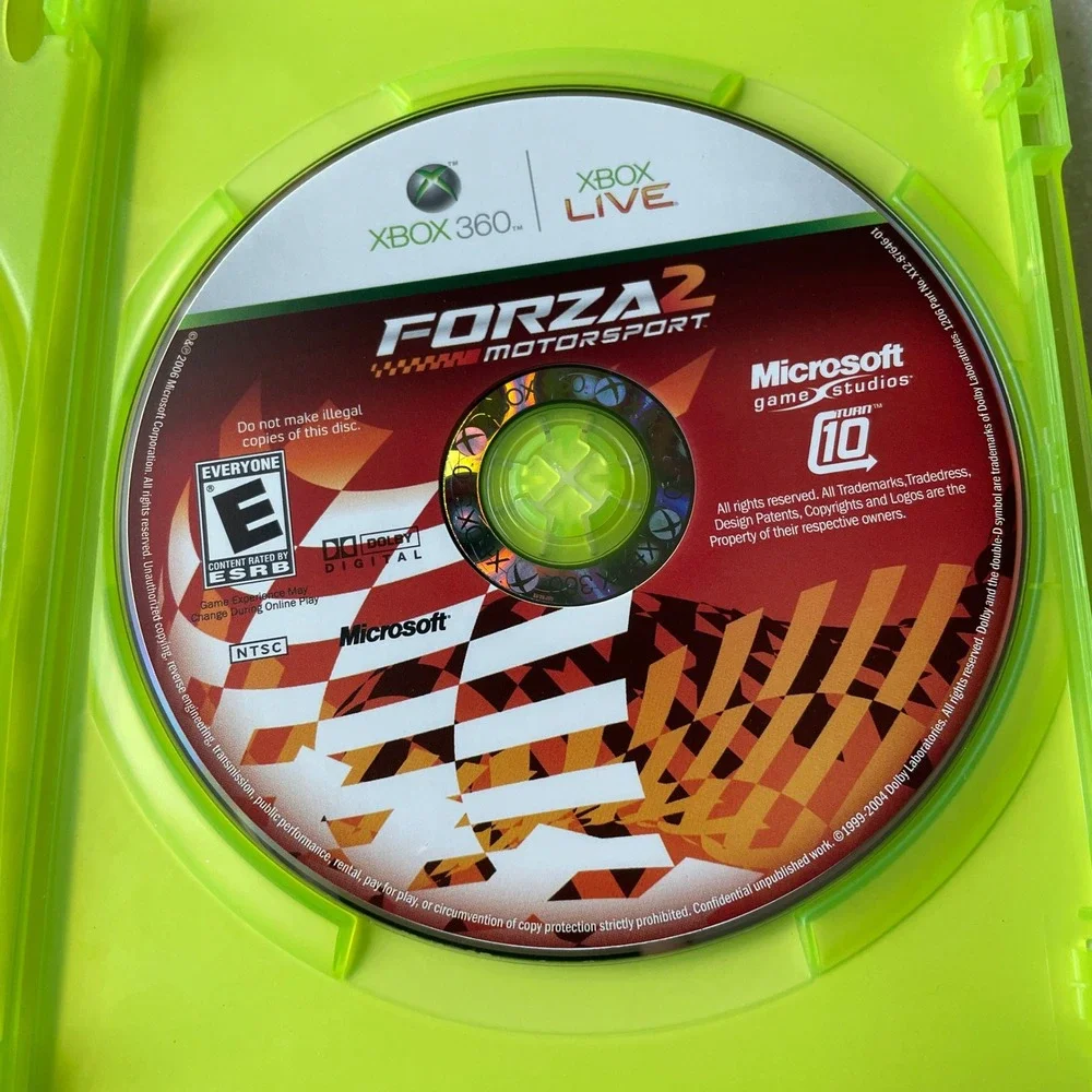 Forza Motorsport 2 Xbox 360 Microsoft Game Studios Racing Simulation NTSC CIB